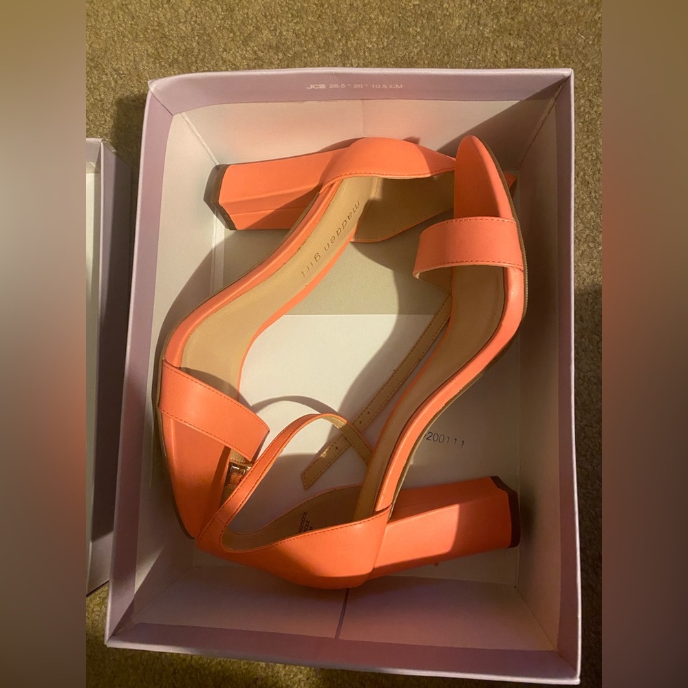 Coral Heel Sandals